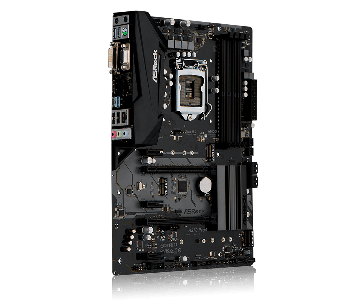 Asrock h370 pro4 настройка режимов pci e